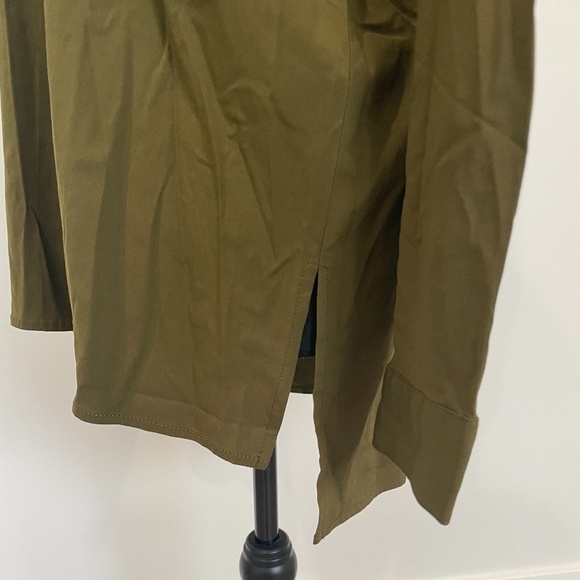 J.Jill Moss Green Button Up Blouse - Picture 5 of 9